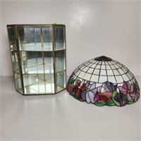 Stain Glass Lamp Shade, Small Curio
