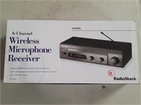 8 Channel Wireless Microphone Receiver