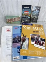 VINTAGE ROAD MAPS ATLAS BOOKS TRAVEL GAME