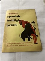 SPANISH BULLFIGHT PRINTS