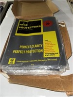 BOX OF PAGE PROTECTORS