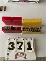Ammo. misc. 30.06 (33 rounds) & sling shot