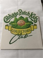CABBAGE PATCH KIDS COLLECTORS CLUB POSTER