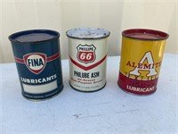3 UNOPENED GREASE CANS