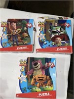 3-TOY STORY 3 PUZZLES