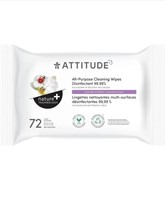 New 2 pack ATTITUDE All-Purpose Cleaning Wipes