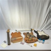 Guitar Parts and Repair Build Lot