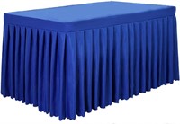 Tina 4' ft Polyester Fitted Tablecloth Table