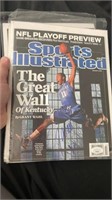 John Wall autographed Sports Illustrated Auto