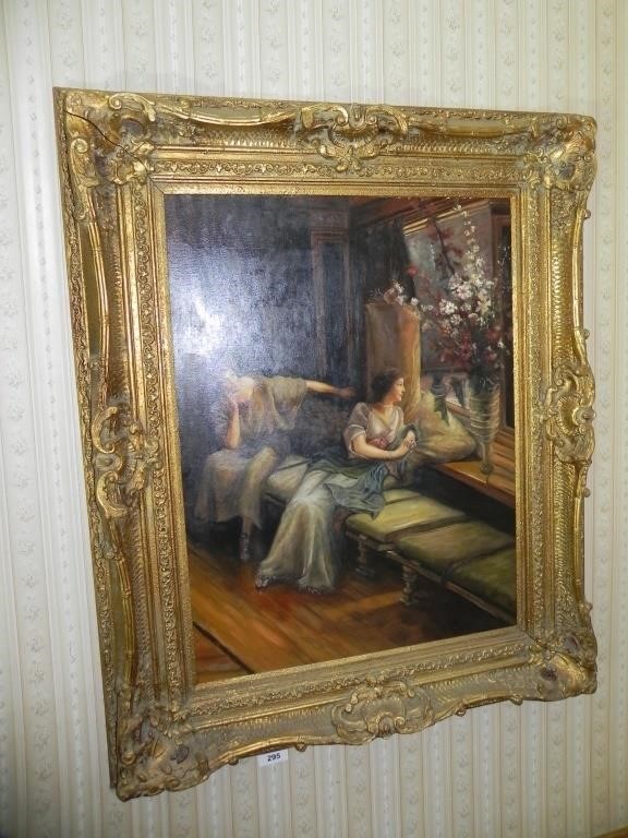 Large Oil Painting - no artist name found - 54