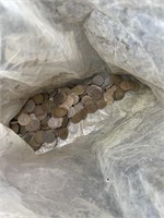 Group of 1800's pennies