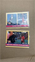 1990-91 NBA Hoops Magic Johnson / Michael Jordan S
