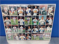 Mariners 1988 Uncut Baseball Cards