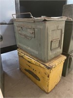 (2 ) ammo cans