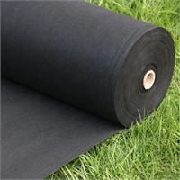 Weed Barrier Cloth  1.8oz - 4ftx100ft  Black