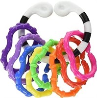(new)Nuby Playlinks Teether, 8-Pack AG