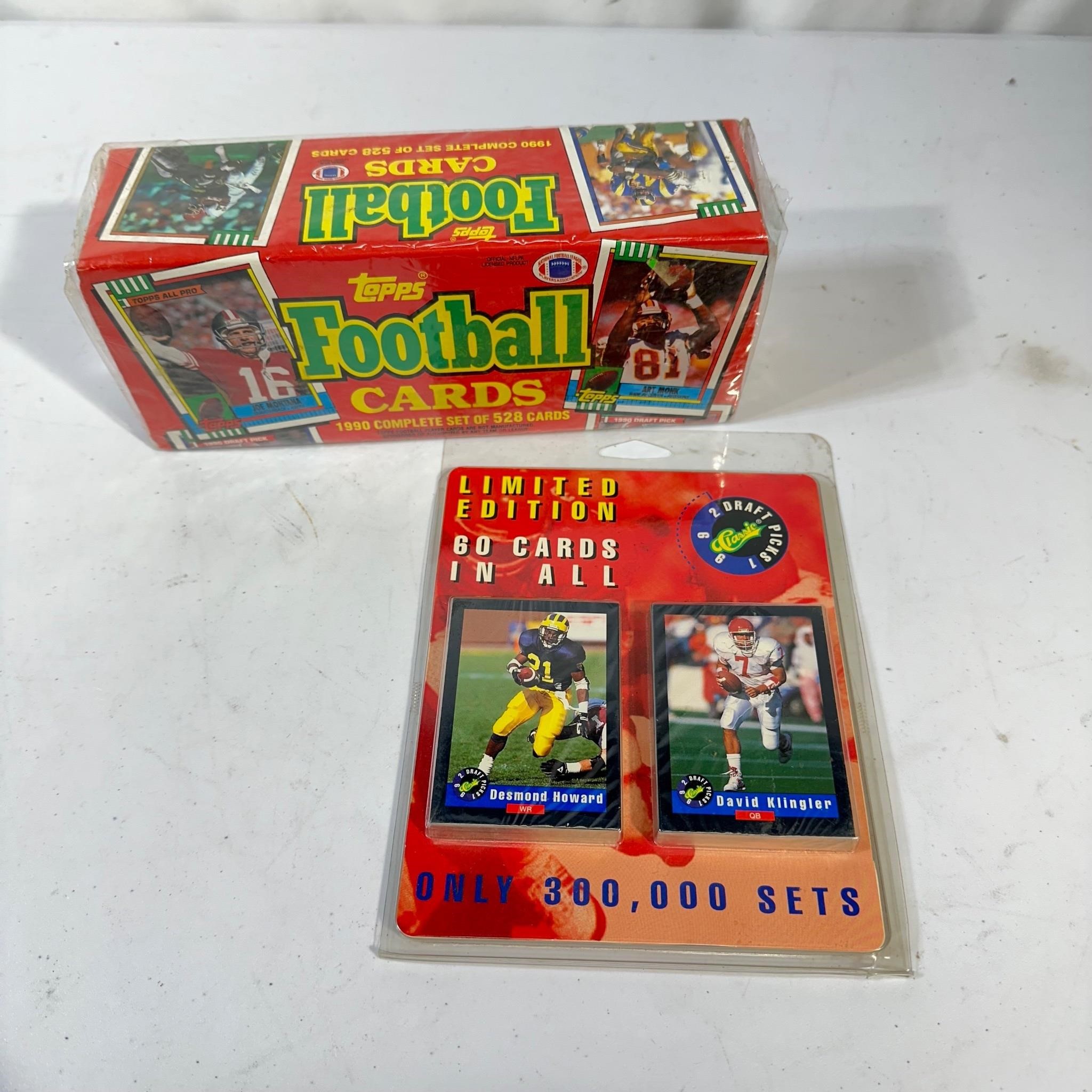 NFL Sports Trading Cards Sealed