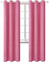 BGment Kids Blackout Curtains for Bedroom - Silver