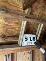16 ft. wood extension ladder