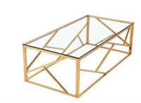 Paloma Coffee Table Gold $760