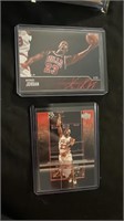 2 Cards Lot of Michael Jordan