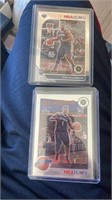 2 Cards Lot of Zion Williamson NBA Hoops