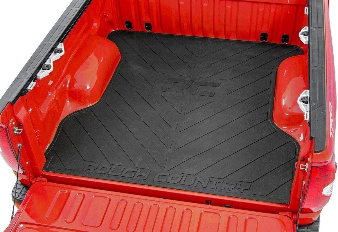 Rough Country Rubber  Mat 19-23 Chevy/GMC 8' Bed