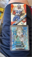 2 Cards Lot: Barry Sanders #WW18 and Tyreek Hill #