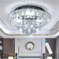 12 Chandelier Crystal Light  LED  Dimmable