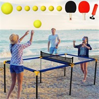 96x48x32.25 Trampoline Table Tennis Set