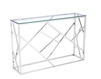 Paloma Console Table Silver $720