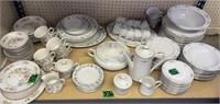 Dish Sets. Norleans China Camellia, Vintage Fine