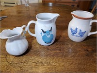Milk and Juice Pitchers one ARABIA made in England