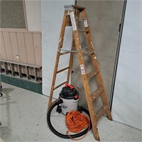 Werner 6 Ft Ladder, Porter Cable Shop Vac