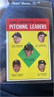 1963 topps 1962 American League Pitching Leaders #