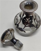 Antique Possibly Silver Plated Decanter