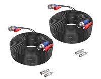 ANNKE 4 Pack 100 Feet BNC Video Power Cable