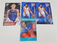 Basket Ball Autographed Photos- Swoopes/ Thunder