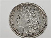 1892 S Morgan Silver Dollar Coin