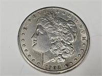 1902 S Morgan Silver Dollar Coin