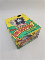 1987 Topps Baseball Wax Box 31 Packs Sealed