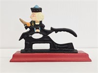 CAST IRON NUTCRACKER WITH SOLDIER