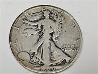 1922 S Silver Walking Liberty Half Dollar Coin