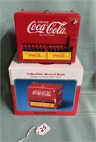 Coca Cola Collectible Musical bank NIB
