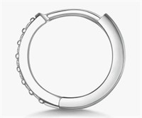 (Sealed/New)925 Sterling Silver Post Small Hoop