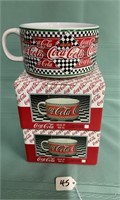 2 Coca Cola coffee mugs