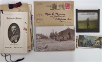 WW1 Canadian / German Military Photos, Letters,