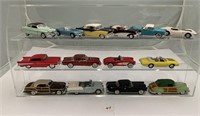 14 Chevy, Crown Vic & Corvette cars 1/43