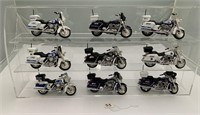 9 State Trooper Harley Davidson motorcycles