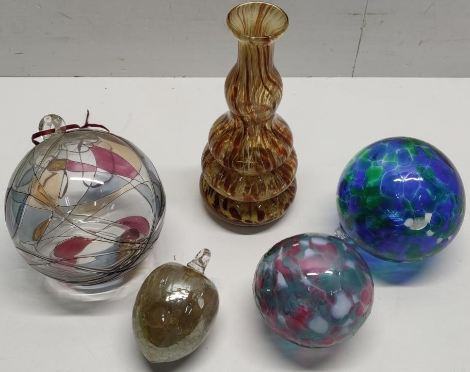 Blown Art Glass Collectibles
